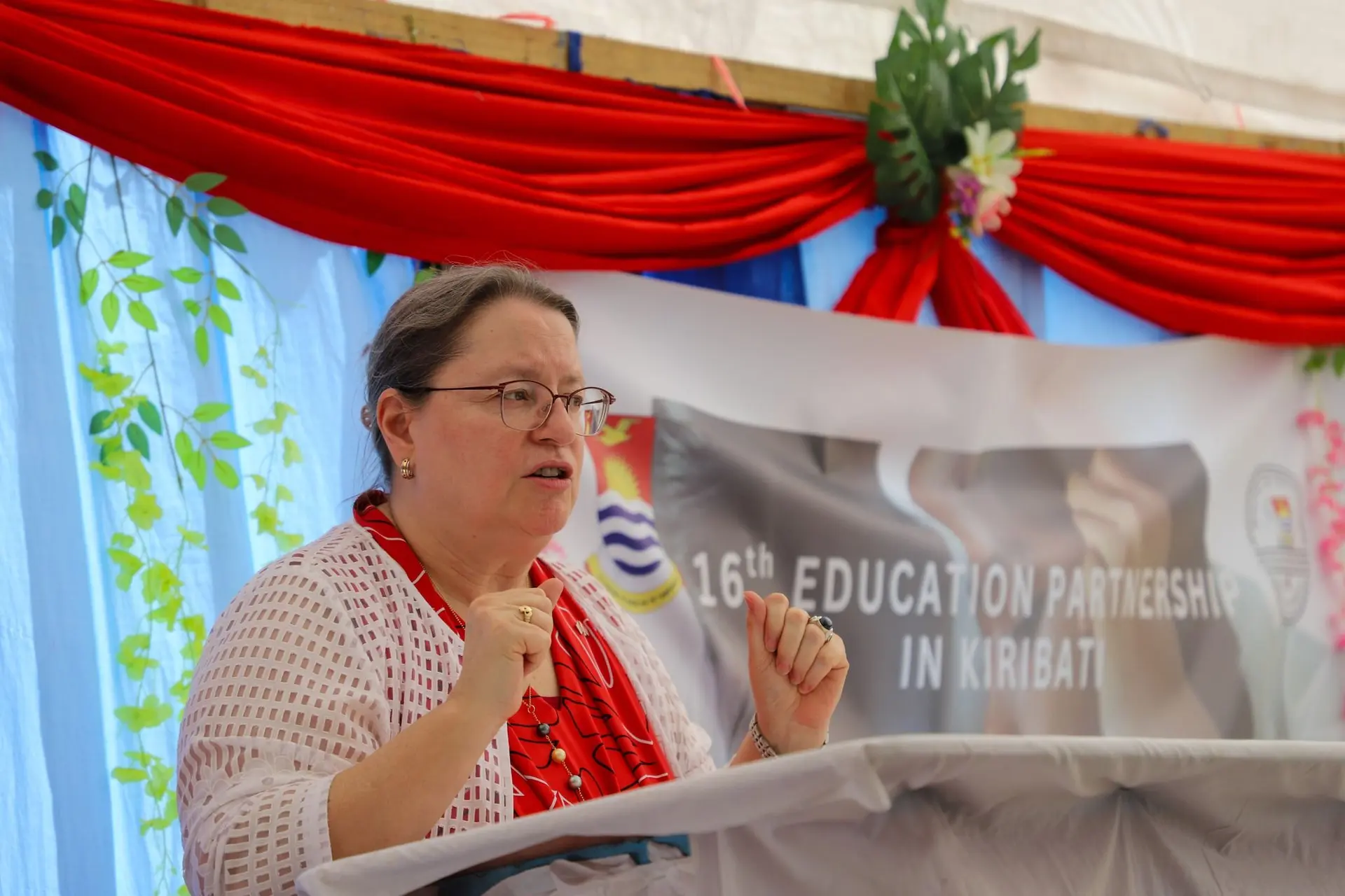 US Ambassador to Fiji, Kiribati, Nauru and Tuvalu, Marie Damour