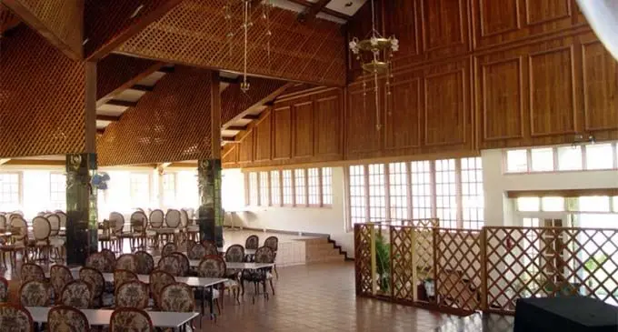 One of the two conference rooms at the Lagoon Resort in Pacific Harbour..