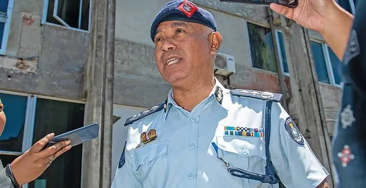 Acting Commissioner of Police Juki Fong Chew