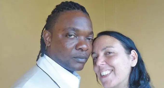 Henry Lasuka with his late wife Jennifer.