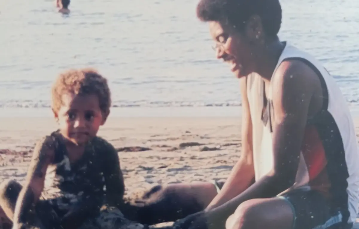 Mom Sebiuta Waqalevu (right) with daughter Verenaisi Waqalevu.