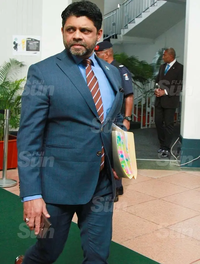 Attorney-General and Minister for Economy, Civil Service and Communications, Aiyaz Sayed-Khaiyum on July 30, 2020. Photo: Kelera Sovasiga