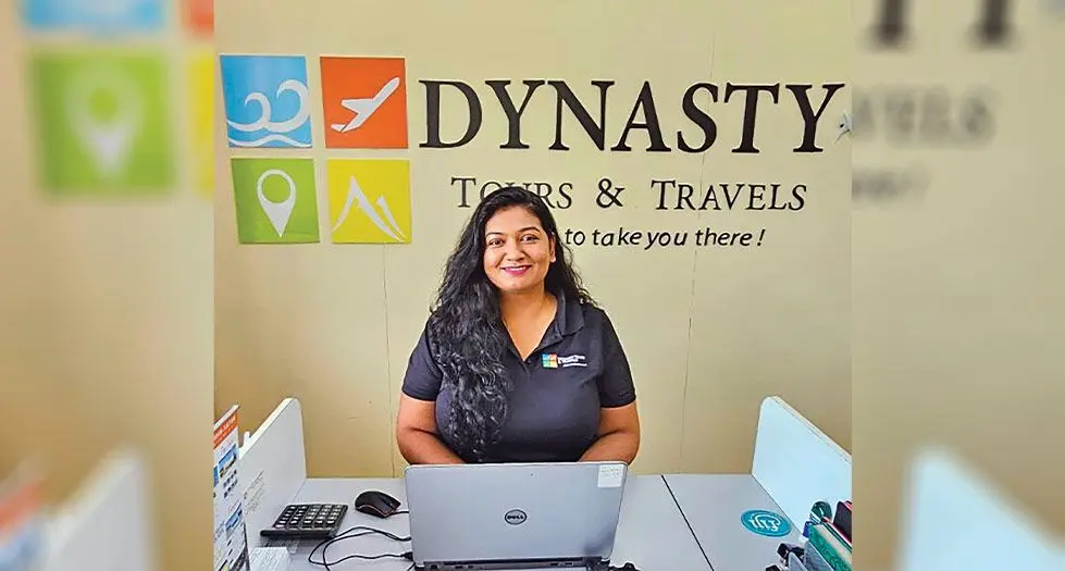 Dynasty Tours and Travels visa officer Upasna Raju.