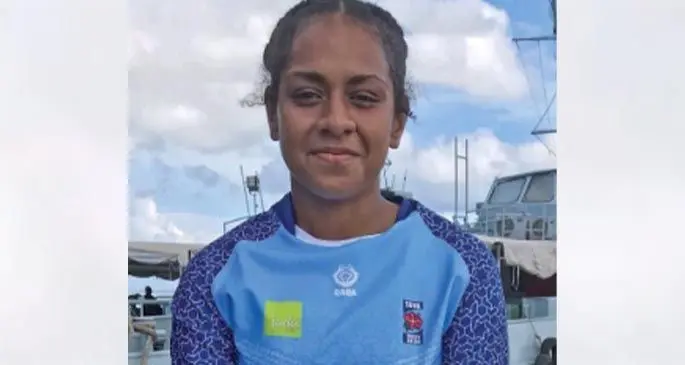 Fiji Airways Fijiana XVs loose forward and registred nurse, Laisa Taga.