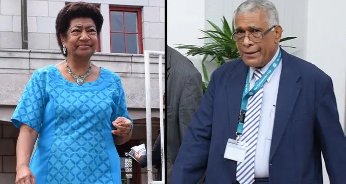 Ro Teimumu Kepa and Ratu Naiqama Lalabalavu.