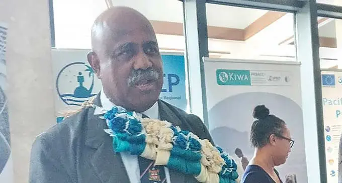 Assistant Minister for the Prime Minister’s Office Sakiusa Tubuna.