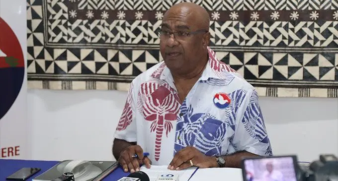 The People's Alliance Deputy Party Leader Manoa Kamikamica.