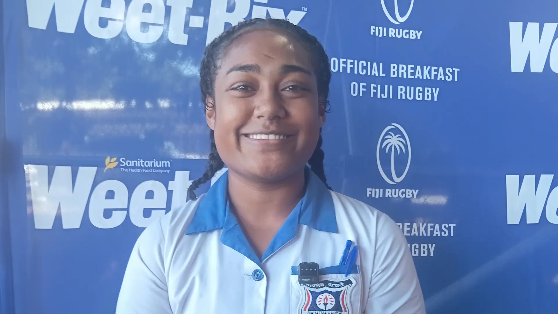 Mahatma Gandhi Memorial School Under-18 captain Vasiti Rekisa