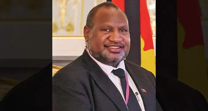 PNG Prime Minister James Marape