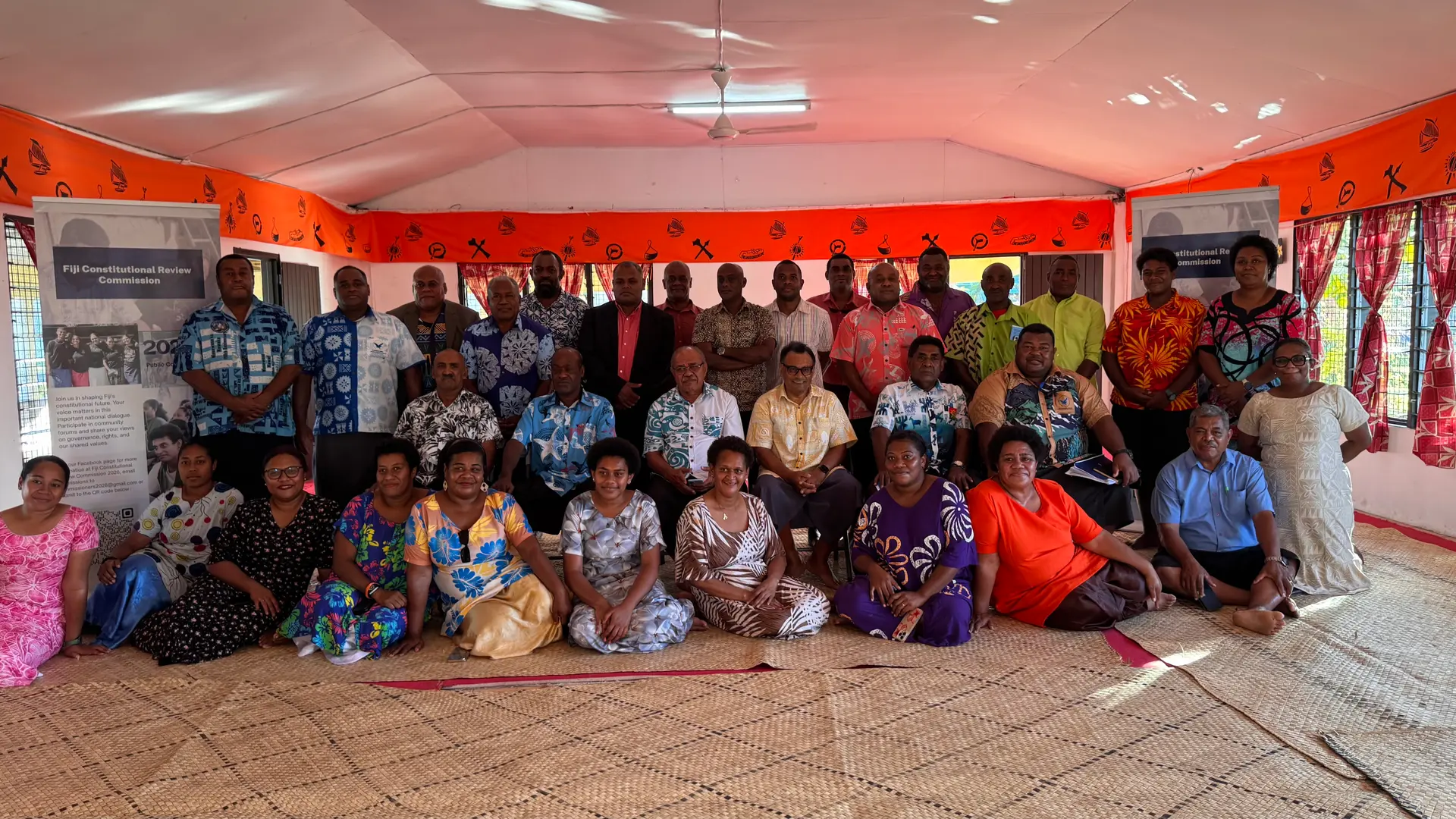 Villagers of Nawaka in Nadi after the public consultations on the 2013 Constitution amendments on June 4, 2026.