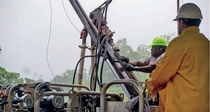Drilling for Thunderstruck Resources in Fiji.