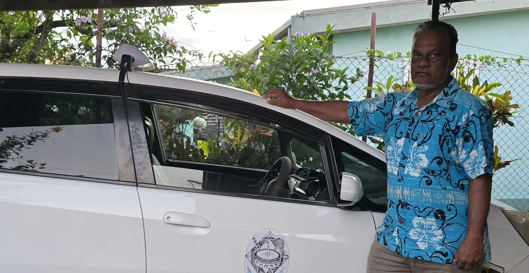 Taxi driver Manjur Ali.