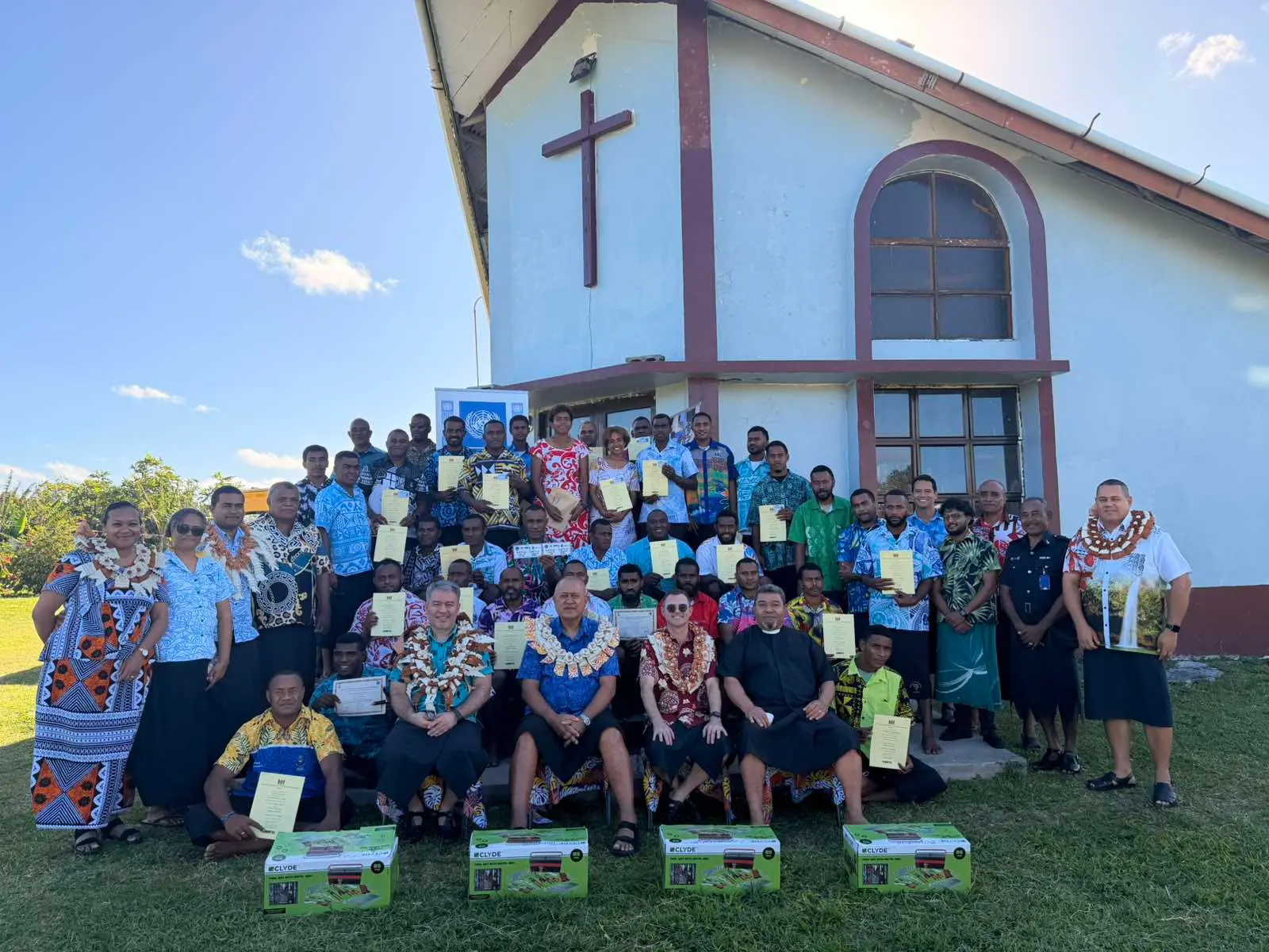The training formed part of the Solesolevaki ni Veitaqomaki initiative, a community-based approach to maritime safety and security led by the United Nations Development Programme (UNDP) with support from the United Kingdom Government, in partnership with the Government and national stakeholders.