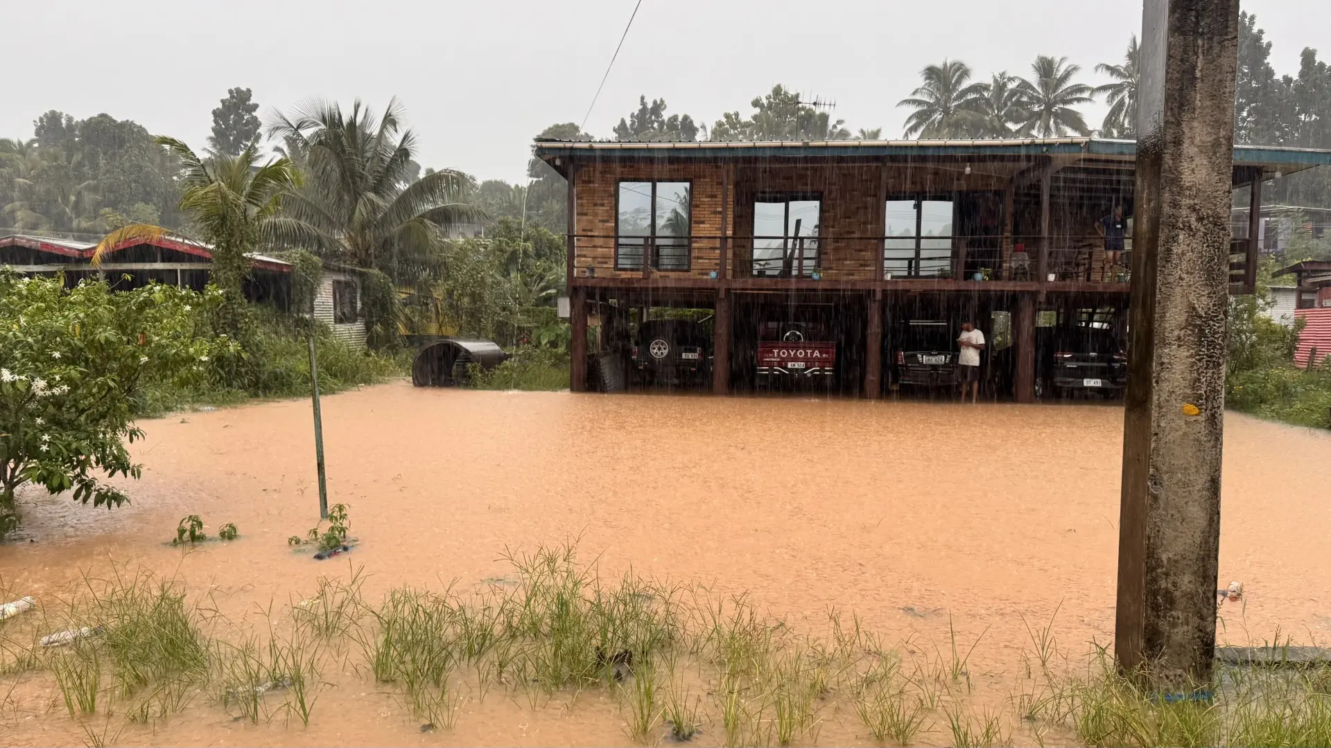 Authorities warn that these conditions may trigger flash flooding in drains, small streams, low-water bridges, Irish crossings, roads and properties in low-lying areas.