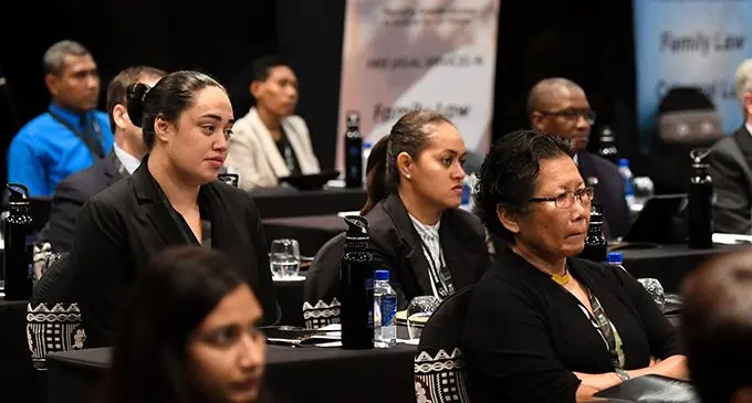 Participants at the three-day Legal Aid Commission Regional Conference at the InterContinental Fiji Golf Resort and Spa in Natadola on August 21, 2019. Photo: DEPTFO News