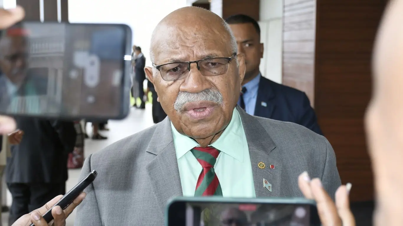 Prime Minister Sitiveni Rabuka.