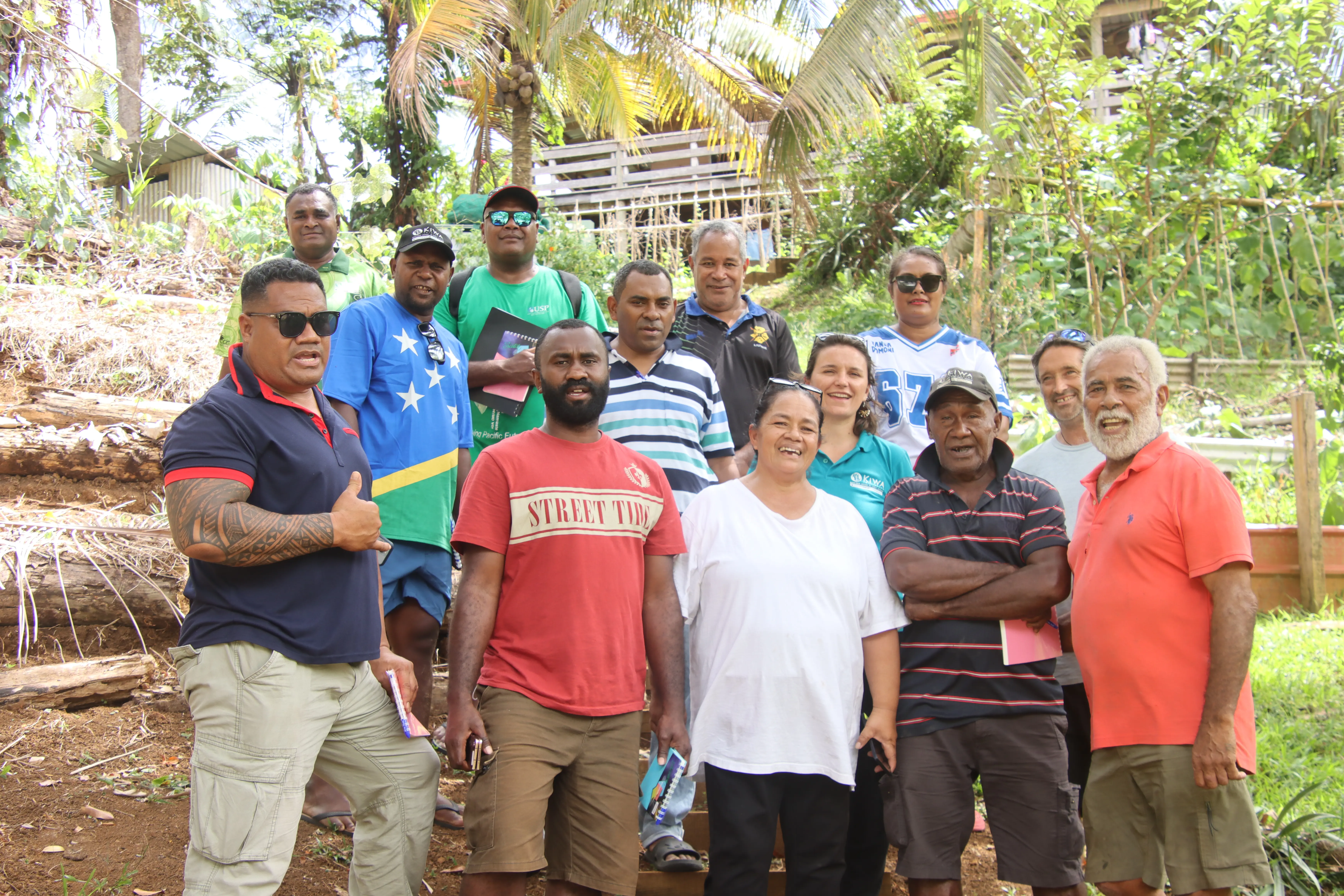 Bua farm hosts Pacific climate solutions exchange