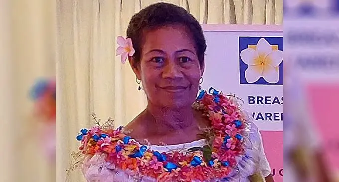 Fiji Cancer Society board member and western support group chair, Milika Marshall. Photo: Nicolette Chambers