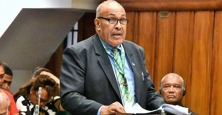 Minister for iTaukei Affairs Ifereimi Vasu. Source: Parliament of the Republic of Fiji
